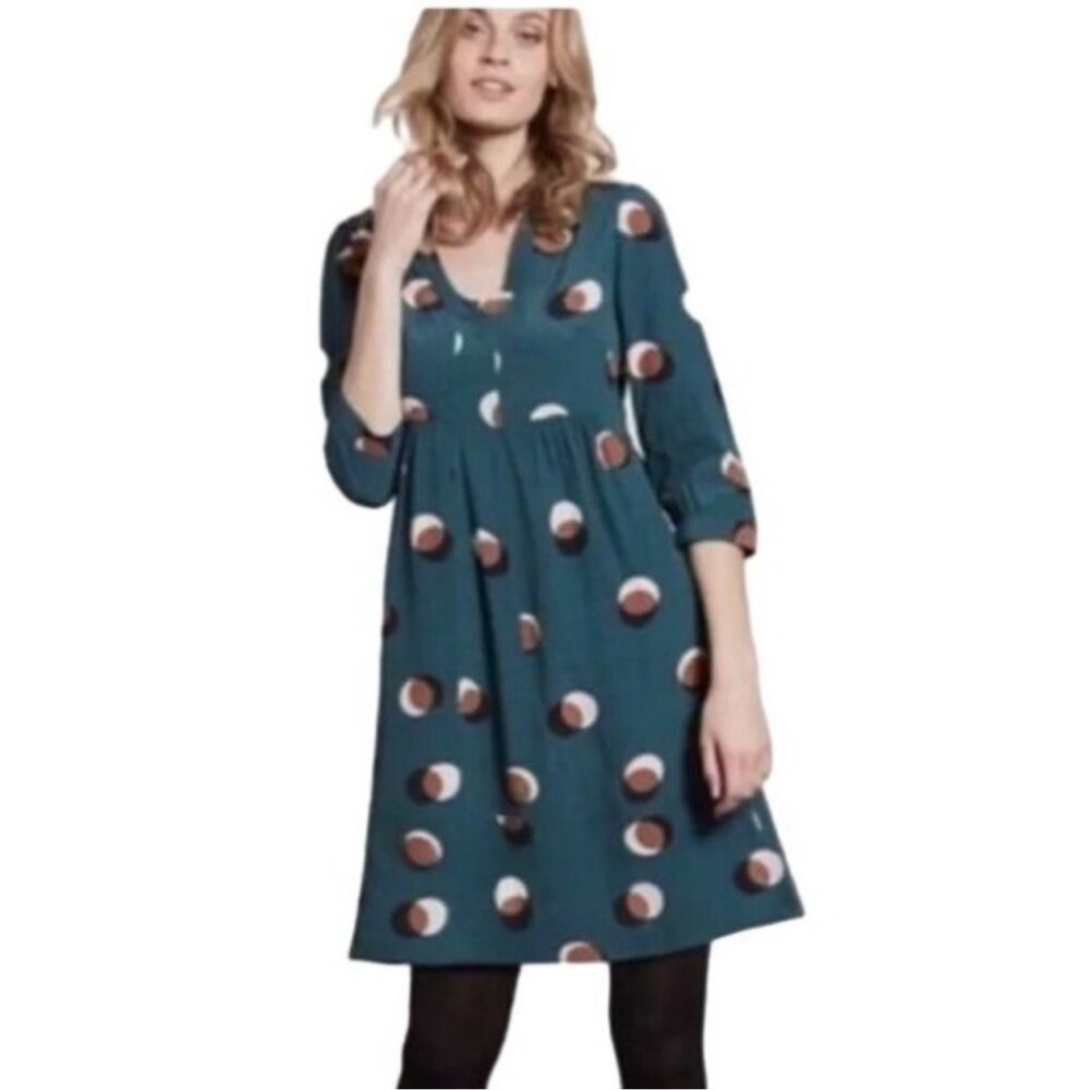 Boden Eclipse Mollie Dress Size 6 LONG - Picture 1 of 10